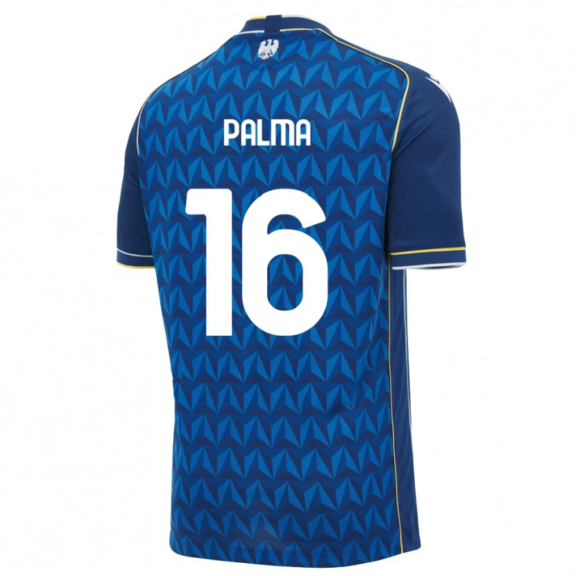 Danxen Damen Matteo Palma #16 Königsblau Weiß Blau Auswärtstrikot Trikot 2026/27 T-Shirt Schweiz