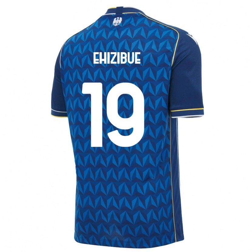 Danxen Damen Kingsley Ehizibue #19 Königsblau Weiß Blau Auswärtstrikot Trikot 2026/27 T-Shirt Schweiz