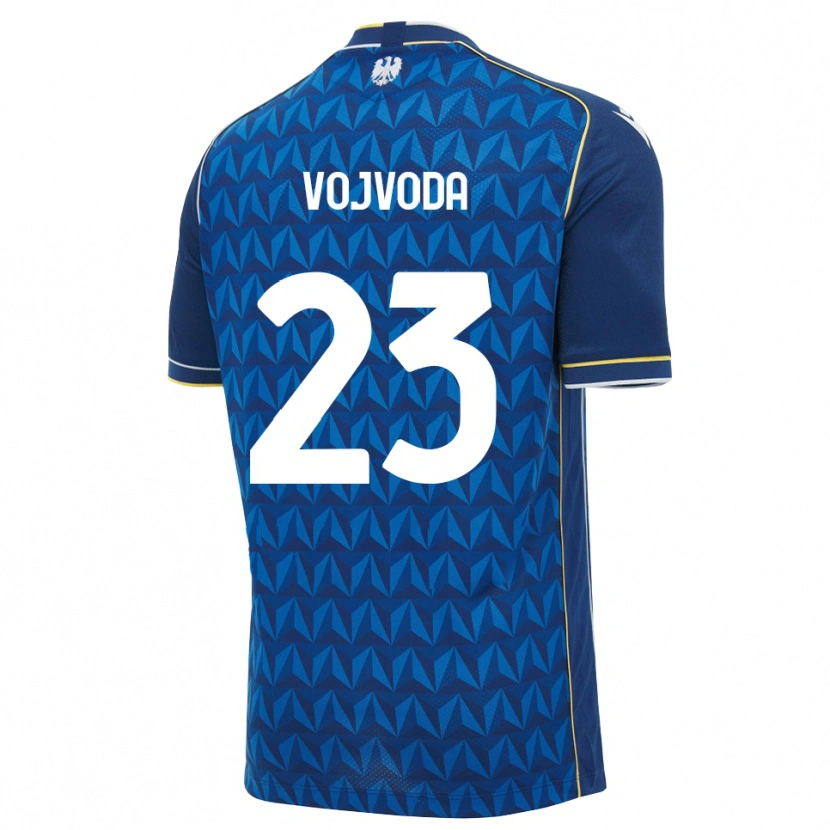 Danxen Damen Mërgim Vojvoda #23 Königsblau Weiß Blau Auswärtstrikot Trikot 2026/27 T-Shirt Schweiz
