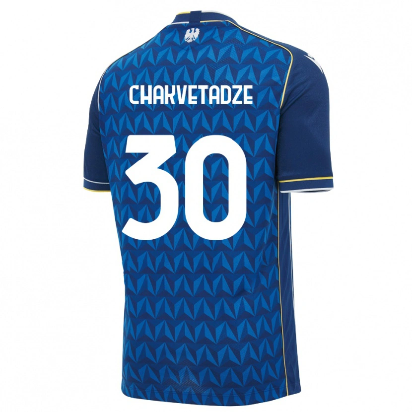 Danxen Damen Giorgi Chakvetadze #30 Königsblau Weiß Blau Auswärtstrikot Trikot 2026/27 T-Shirt Schweiz