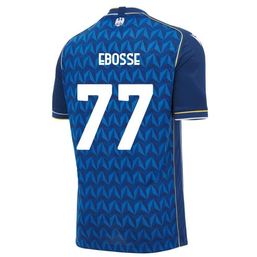 Danxen Damen Enzo Ebosse #77 Königsblau Weiß Blau Auswärtstrikot Trikot 2026/27 T-Shirt Schweiz