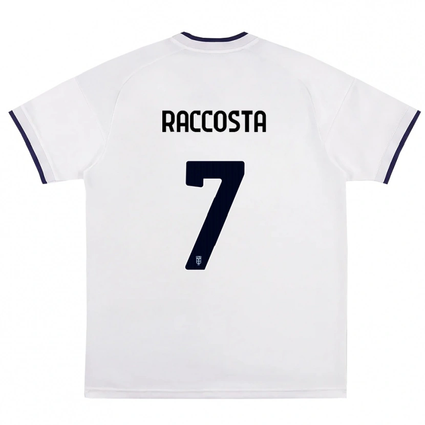 Danxen Damen Jacopo Raccosta #7 Weiß Rot Königsblau Auswärtstrikot Trikot 2026/27 T-Shirt Schweiz