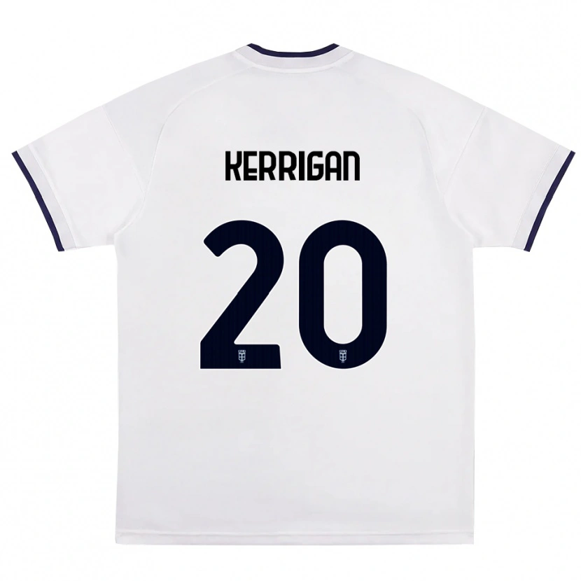 Danxen Damen Liam Kerrigan #20 Weiß Rot Königsblau Auswärtstrikot Trikot 2026/27 T-Shirt Schweiz
