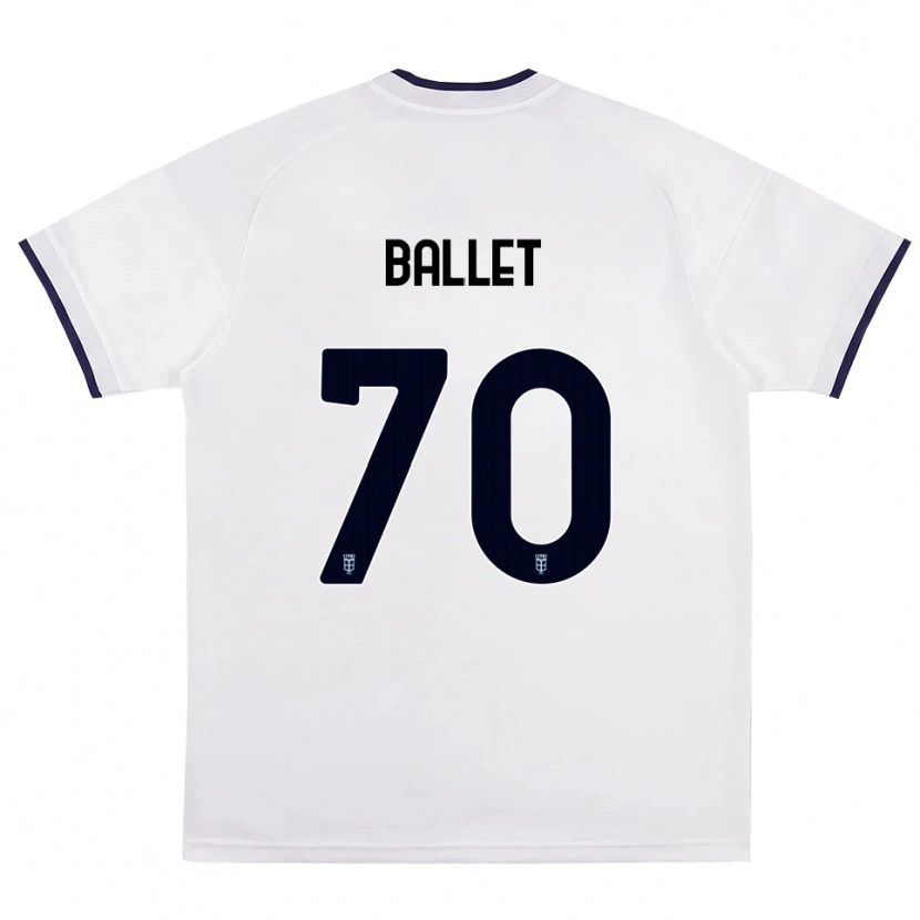 Danxen Damen Samuel Ballet #70 Weiß Rot Königsblau Auswärtstrikot Trikot 2026/27 T-Shirt Schweiz