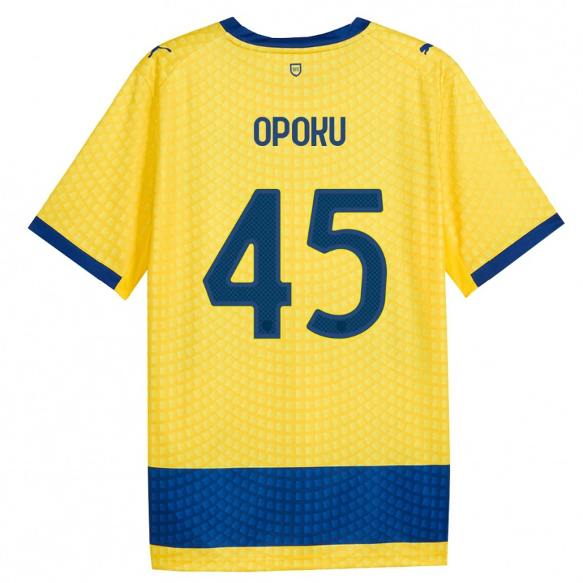 Danxen Damen Mama Opoku #45 Gelb Blau Schwarz Auswärtstrikot Trikot 2026/27 T-Shirt Schweiz