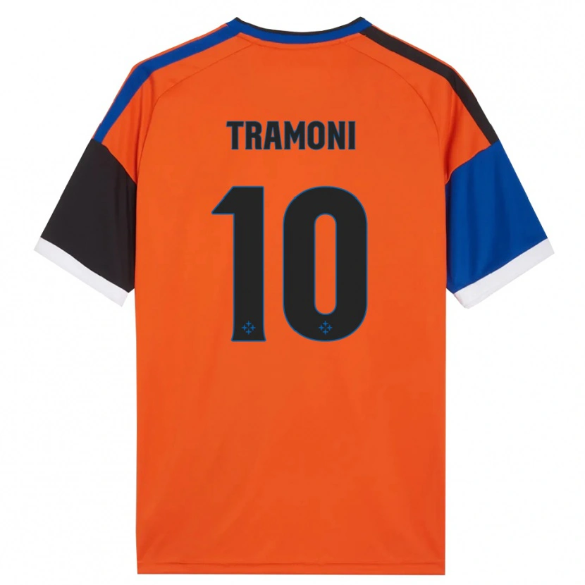 Danxen Damen Matteo Tramoni #10 Orange Blau Schwarz Weiß Auswärtstrikot Trikot 2026/27 T-Shirt Schweiz