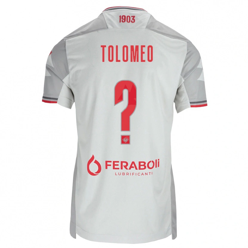 Danxen Damen Gabriel Tolomeo #0 Grau Weiß Rot Auswärtstrikot Trikot 2026/27 T-Shirt Schweiz