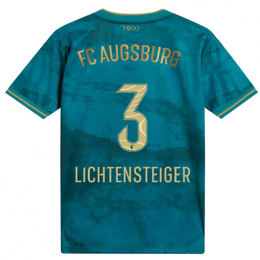 Danxen Damen David Lichtensteiger #3 Grün Braun Auswärtstrikot Trikot 2026/27 T-Shirt Schweiz