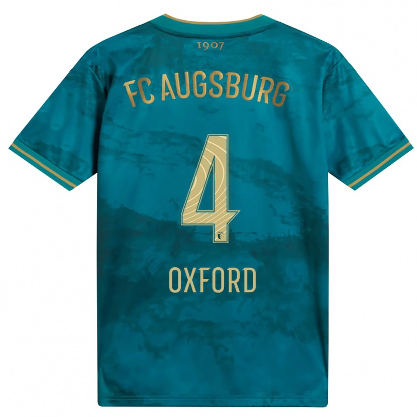 Danxen Damen Reece Oxford #4 Grün Braun Auswärtstrikot Trikot 2026/27 T-Shirt Schweiz