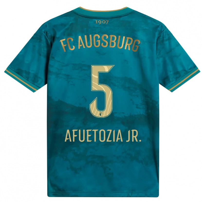 Danxen Damen Junior Atemkeng #5 Grün Braun Auswärtstrikot Trikot 2026/27 T-Shirt Schweiz