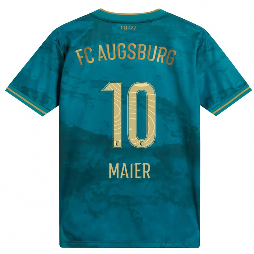 Danxen Damen Arne Maier #10 Grün Braun Auswärtstrikot Trikot 2026/27 T-Shirt Schweiz