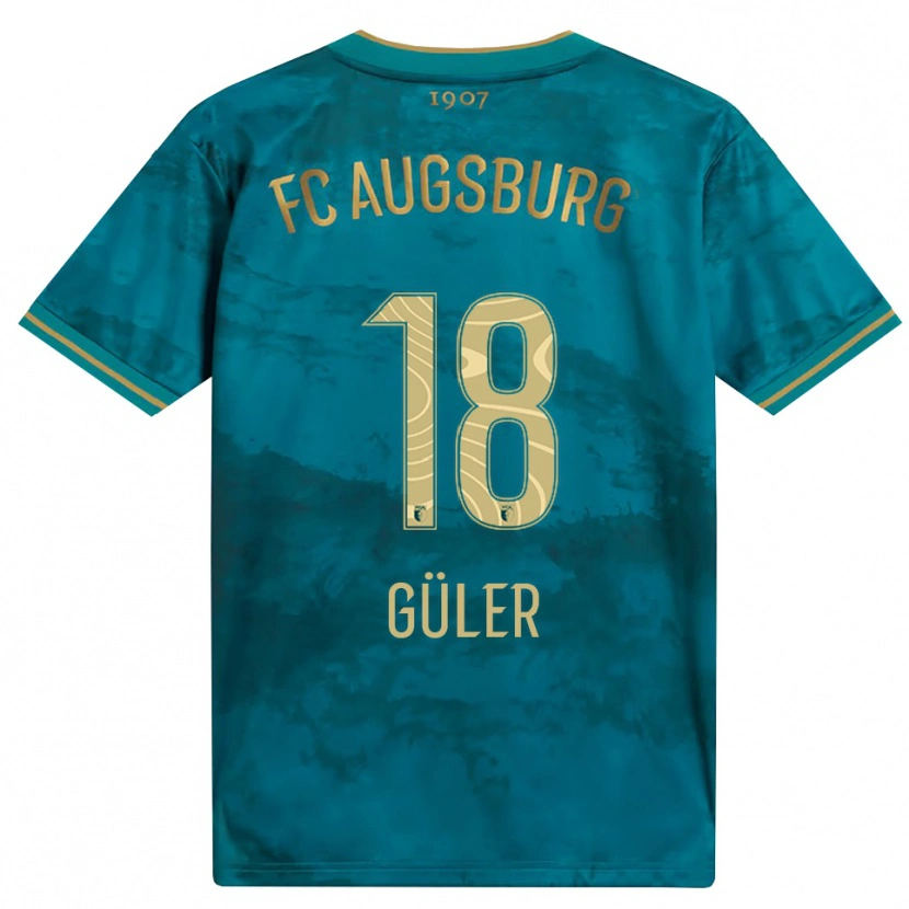 Danxen Damen Mete Güler #18 Grün Braun Auswärtstrikot Trikot 2026/27 T-Shirt Schweiz