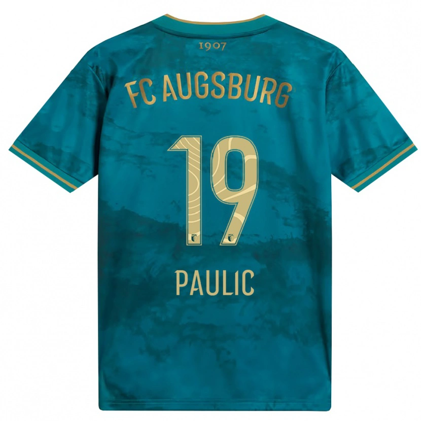 Danxen Damen Anthony Paulic #19 Grün Braun Auswärtstrikot Trikot 2026/27 T-Shirt Schweiz