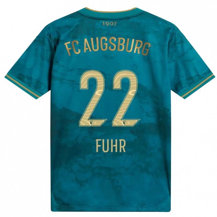 Danxen Damen Paula Fuhr #22 Grün Braun Auswärtstrikot Trikot 2026/27 T-Shirt Schweiz