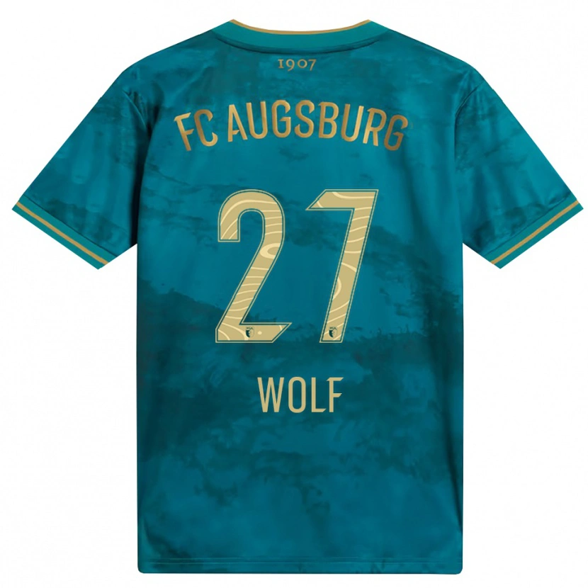 Danxen Damen Marius Wolf #27 Grün Braun Auswärtstrikot Trikot 2026/27 T-Shirt Schweiz