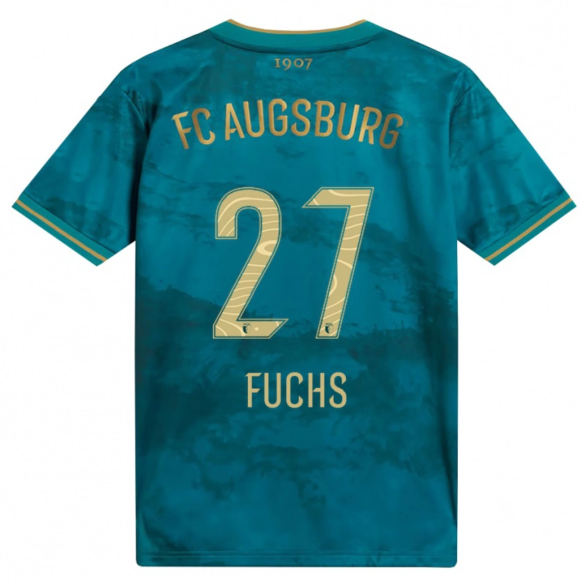 Danxen Damen Nina Fuchs #27 Grün Braun Auswärtstrikot Trikot 2026/27 T-Shirt Schweiz
