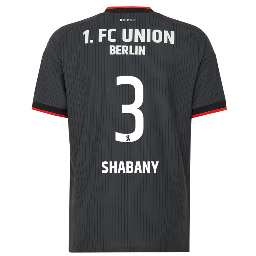 Danxen Damen Alec Shabany #3 Schwarz Weiß Rot Auswärtstrikot Trikot 2026/27 T-Shirt Schweiz