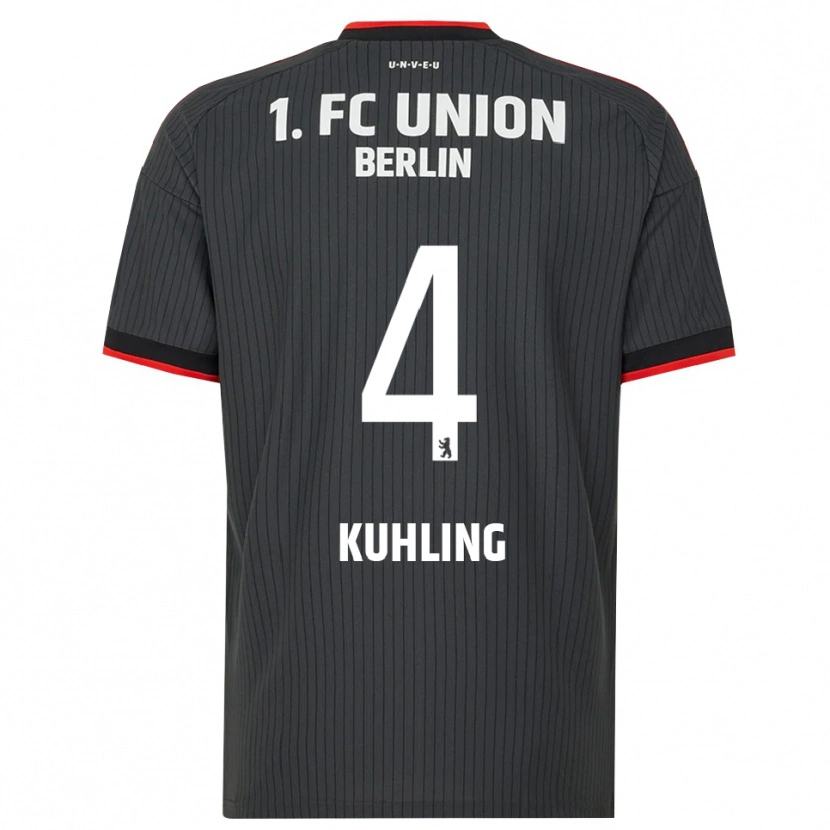 Danxen Damen Ole Kühling #4 Schwarz Weiß Rot Auswärtstrikot Trikot 2026/27 T-Shirt Schweiz