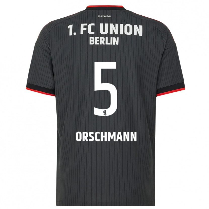 Danxen Damen Katja Orschmann #5 Schwarz Weiß Rot Auswärtstrikot Trikot 2026/27 T-Shirt Schweiz
