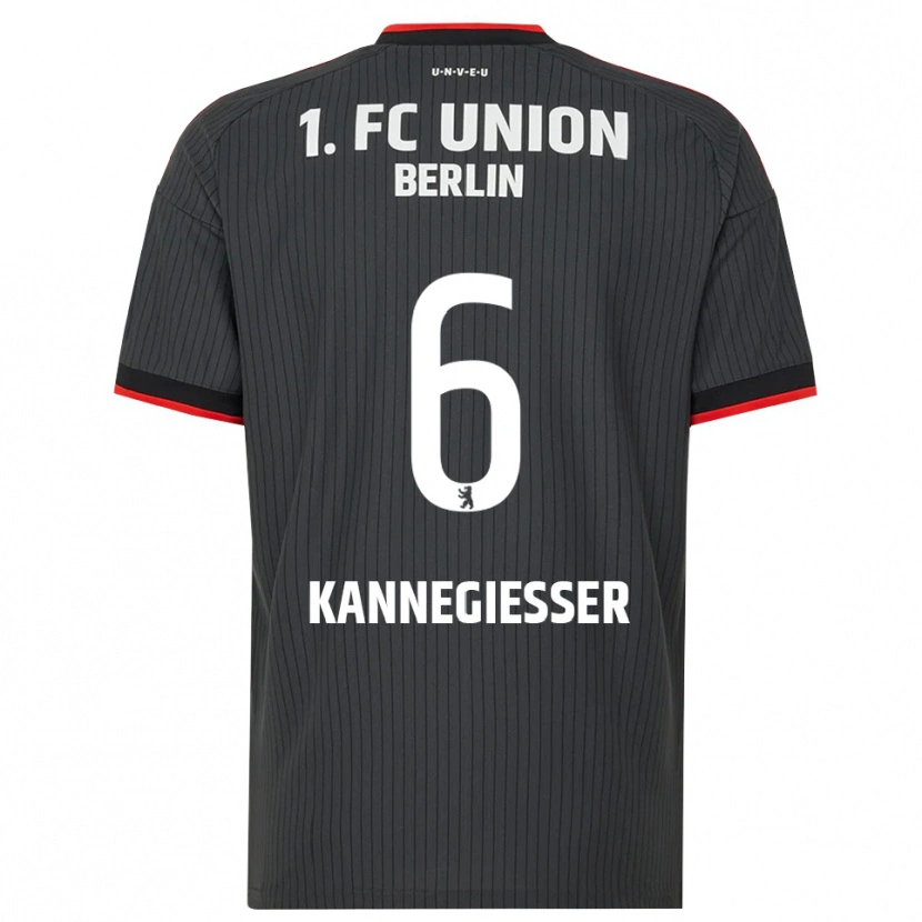 Danxen Damen Tom Kannegießer #6 Schwarz Weiß Rot Auswärtstrikot Trikot 2026/27 T-Shirt Schweiz