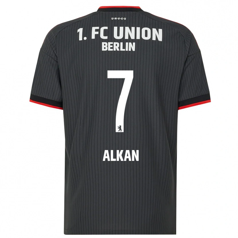 Danxen Damen Musa Alkan #7 Schwarz Weiß Rot Auswärtstrikot Trikot 2026/27 T-Shirt Schweiz