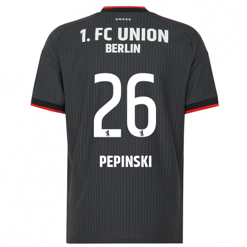 Danxen Damen Louis Pepinski #26 Schwarz Weiß Rot Auswärtstrikot Trikot 2026/27 T-Shirt Schweiz