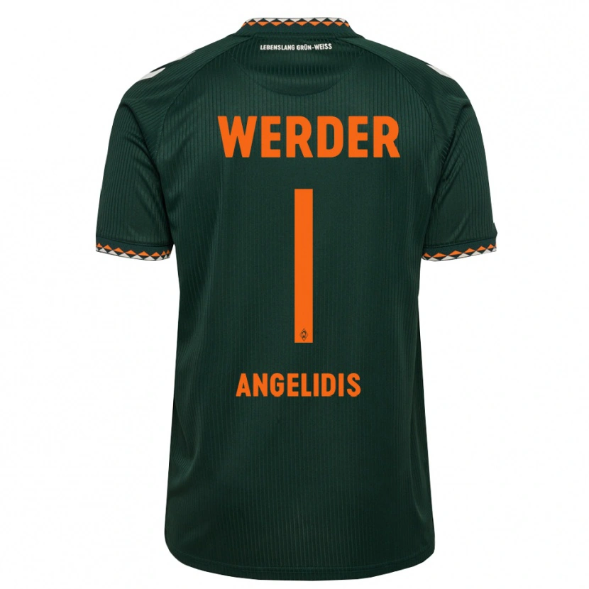 Danxen Damen Spyros Angelidis #1 Dunkelgrün Orange Weiß Auswärtstrikot Trikot 2026/27 T-Shirt Schweiz