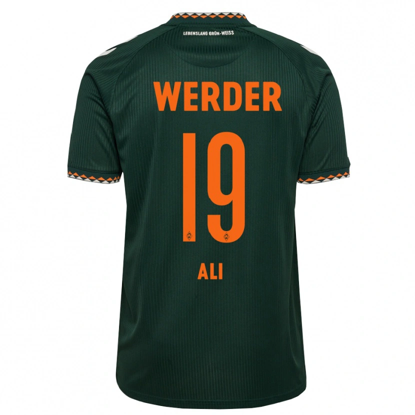 Danxen Damen Rok Ali #19 Dunkelgrün Orange Weiß Auswärtstrikot Trikot 2026/27 T-Shirt Schweiz