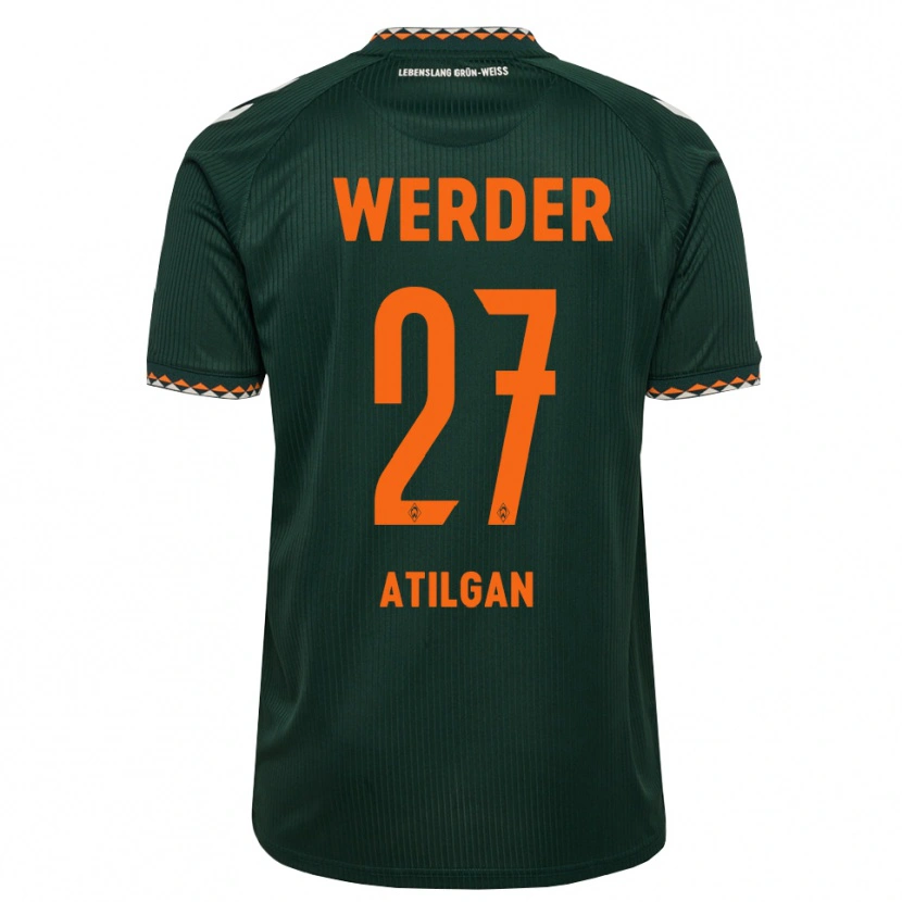 Danxen Damen Ahmed Atilgan #27 Dunkelgrün Orange Weiß Auswärtstrikot Trikot 2026/27 T-Shirt Schweiz