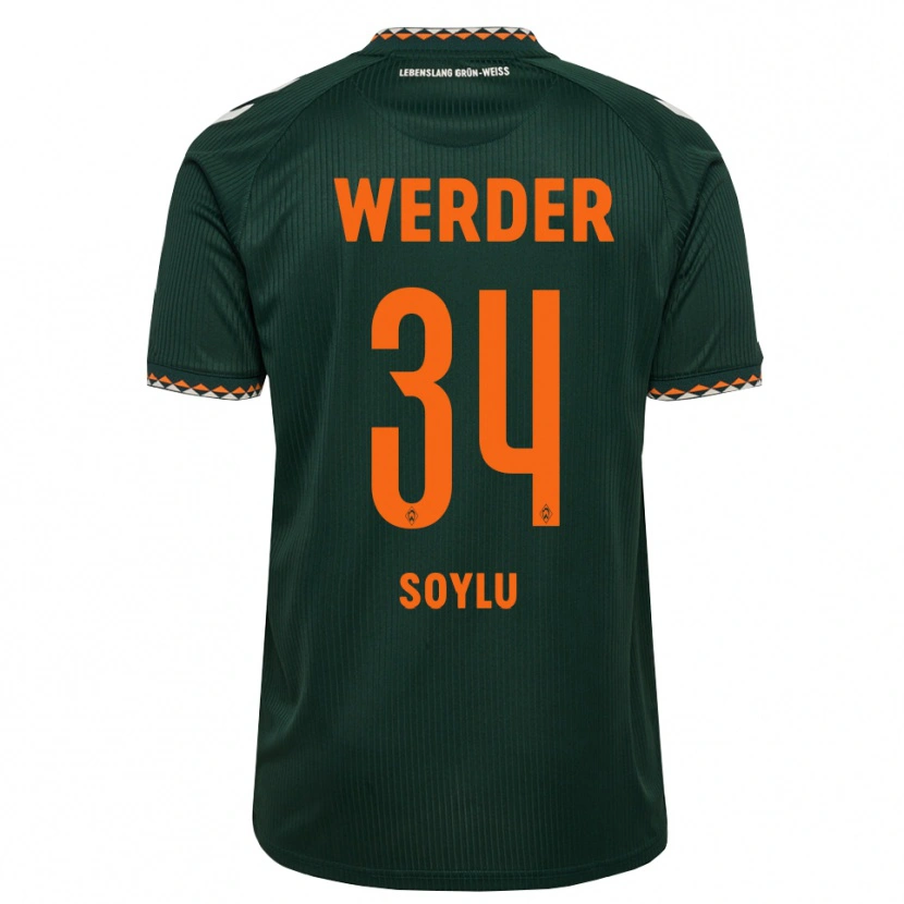 Danxen Damen Darwin Soylu #34 Dunkelgrün Orange Weiß Auswärtstrikot Trikot 2026/27 T-Shirt Schweiz