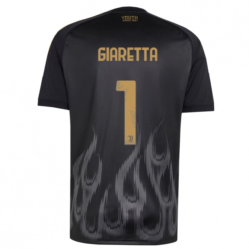 Danxen Damen Emanuele Giaretta #1 Schwarz Braun Ausweichtrikot Trikot 2026/27 T-Shirt Schweiz