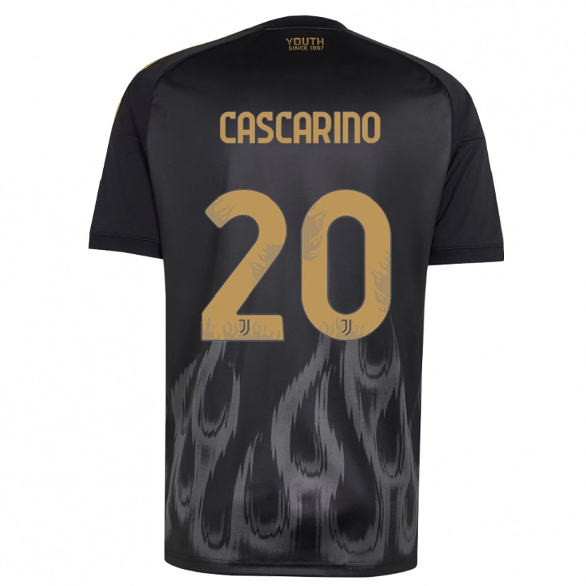 Danxen Damen Estelle Cascarino #20 Schwarz Braun Ausweichtrikot Trikot 2026/27 T-Shirt Schweiz