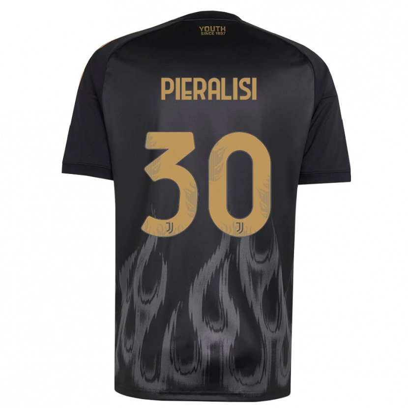Danxen Damen Tommaso Pieralisi #30 Schwarz Braun Ausweichtrikot Trikot 2026/27 T-Shirt Schweiz