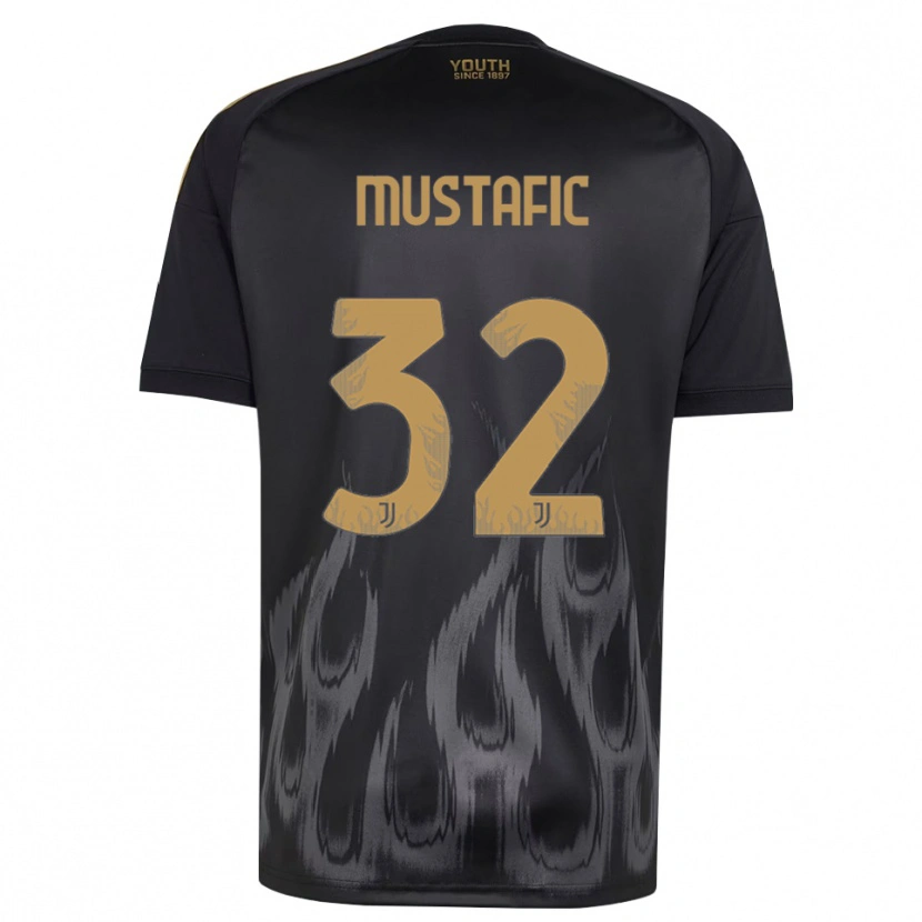 Danxen Damen Emma Mustafic #32 Schwarz Braun Ausweichtrikot Trikot 2026/27 T-Shirt Schweiz