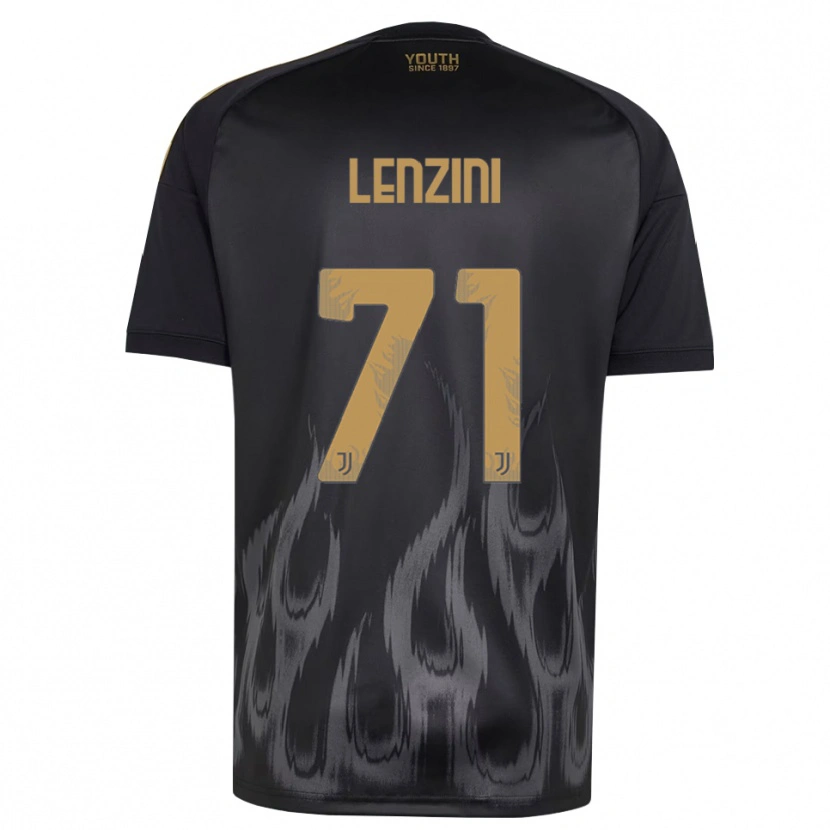 Danxen Damen Martina Lenzini #71 Schwarz Braun Ausweichtrikot Trikot 2026/27 T-Shirt Schweiz