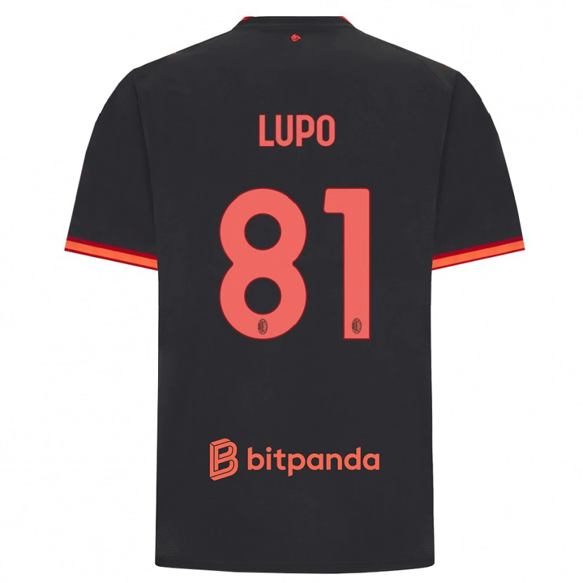 Danxen Damen Simone Lupo #81 Schwarz Rot Ausweichtrikot Trikot 2026/27 T-Shirt Schweiz