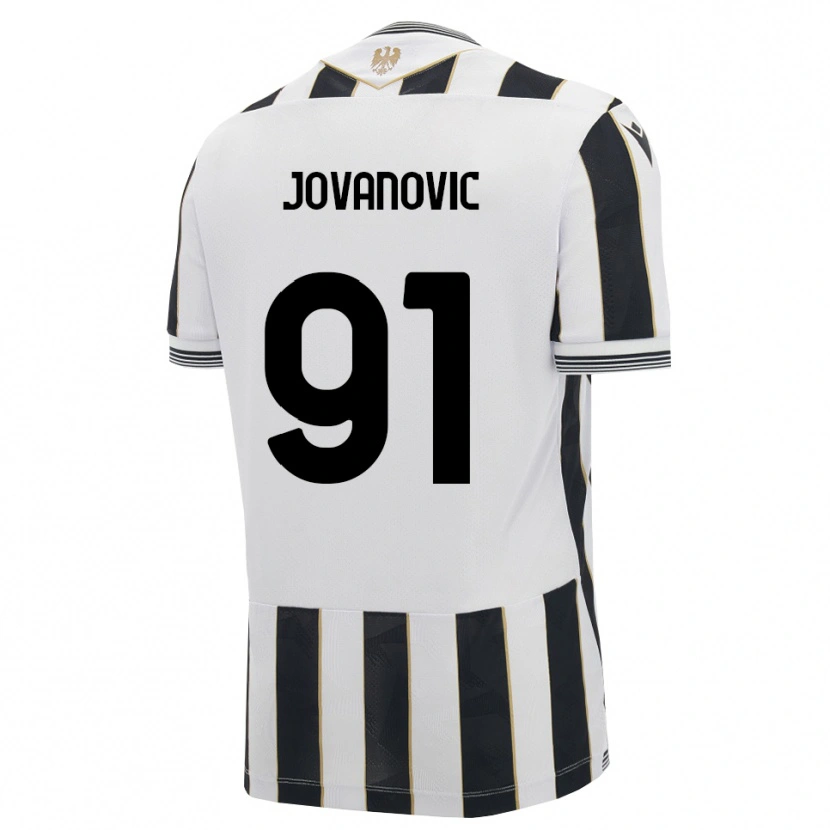 Danxen Damen Lazar Jovanovic #91 Schwarz Weiß Pink Heimtrikot Trikot 2026/27 T-Shirt Schweiz
