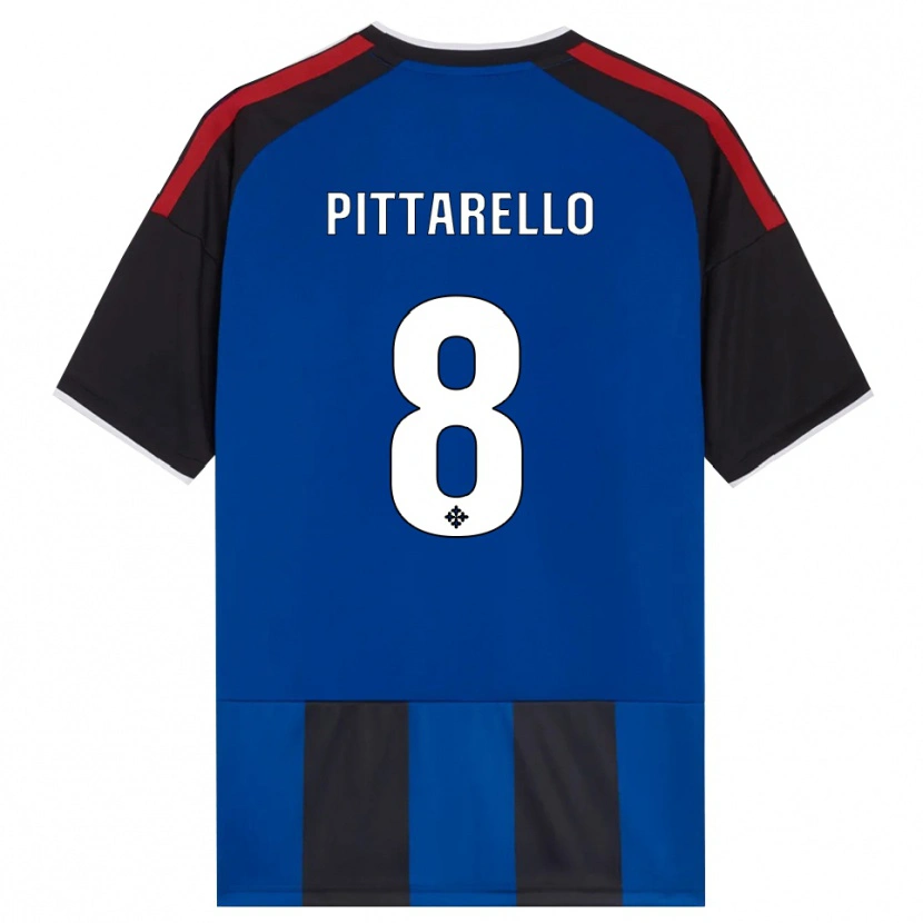 Danxen Damen Filippo Pittarello #8 Schwarz Rot Weiß Blau Heimtrikot Trikot 2026/27 T-Shirt Schweiz