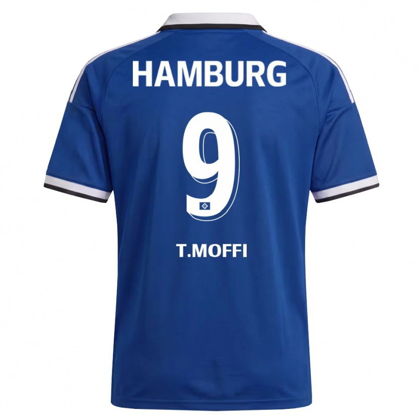 Danxen Kinder Terem Moffi #9 Weiß Blau Auswärtstrikot Trikot 2026/27 T-Shirt Schweiz