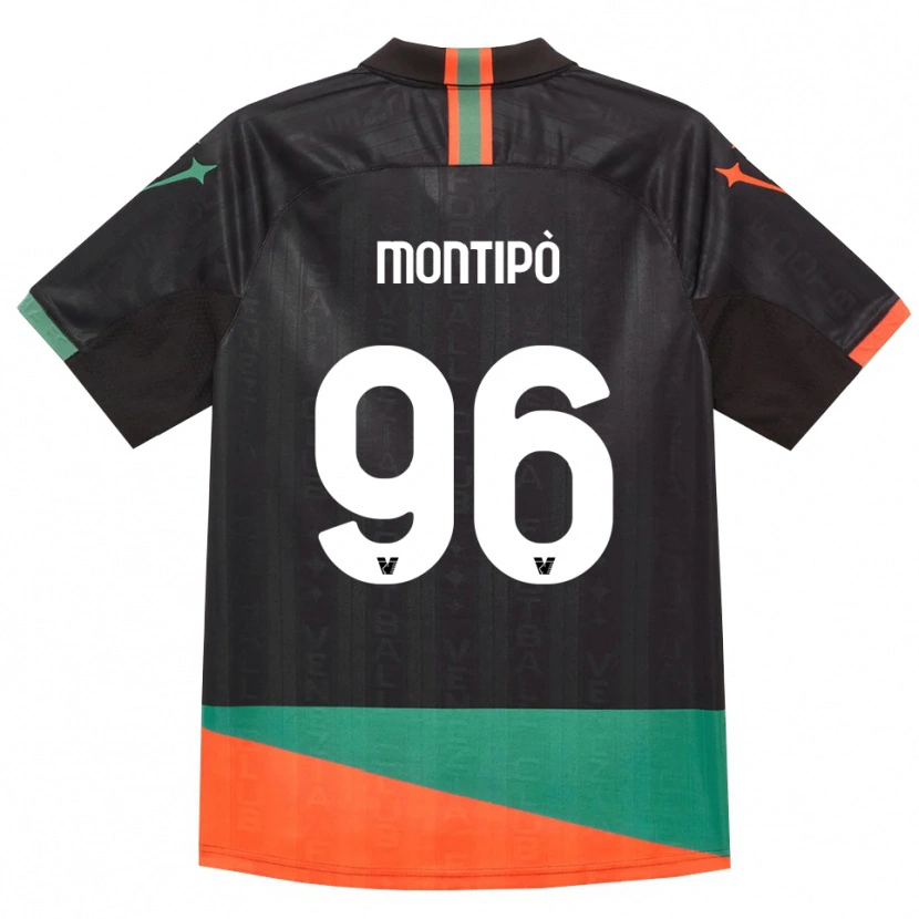 Danxen Kinder Lorenzo Montipò #96 Schwarz Orange Grün Heimtrikot Trikot 2026/27 T-Shirt Schweiz