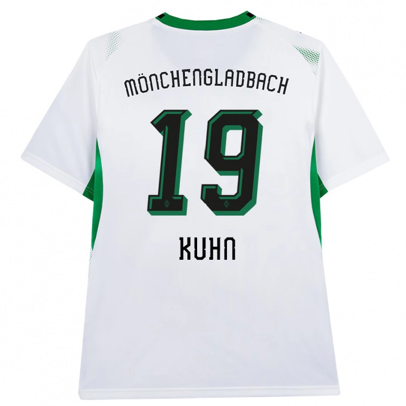 Danxen Kinder Nicolas Kühn #19 Weiß Schwarz Grün Heimtrikot Trikot 2026/27 T-Shirt Schweiz