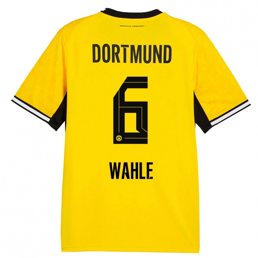 Danxen Kinder Hedda Wahle #6 Gelb Schwarz Weiß Heimtrikot Trikot 2026/27 T-Shirt Schweiz
