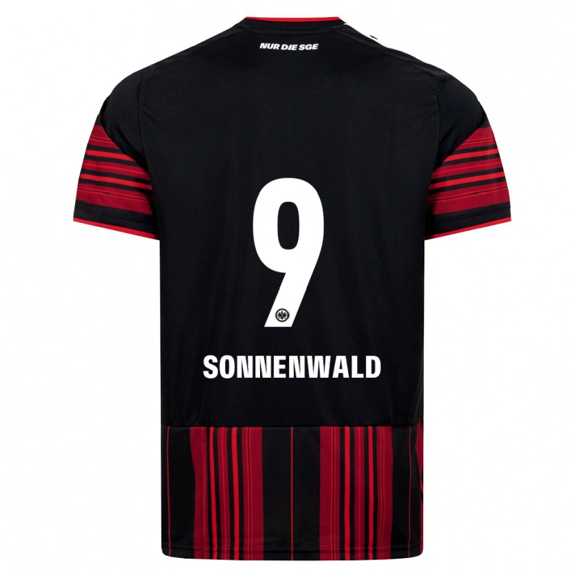 Danxen Kinder Lukas Sonnenwald #9 Schwarz Rot Weiß Heimtrikot Trikot 2026/27 T-Shirt Schweiz