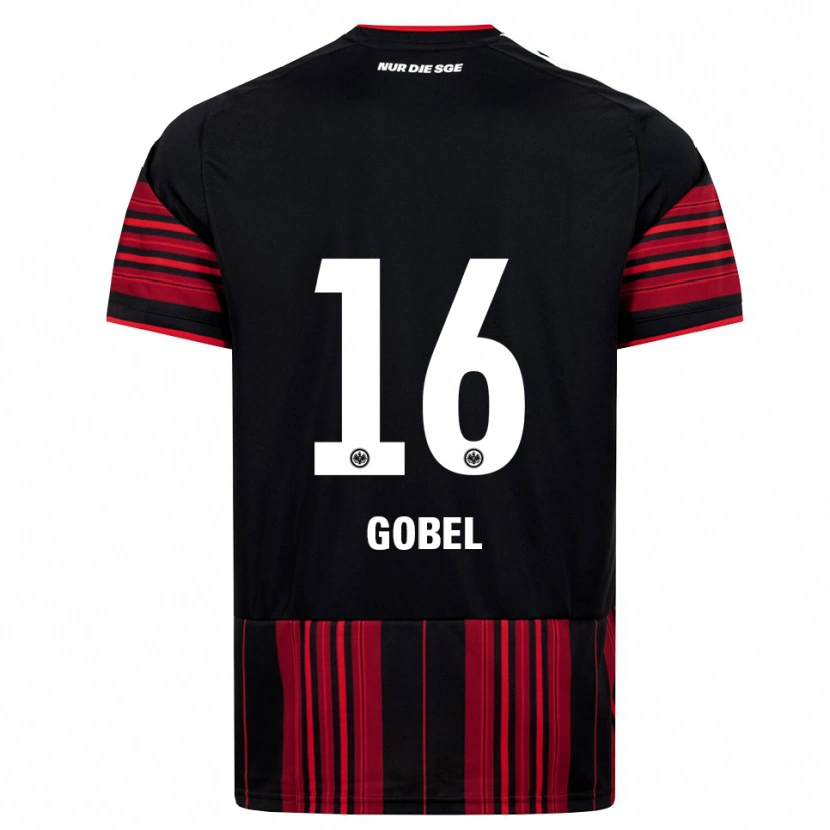 Danxen Kinder Marlon Göbel #16 Schwarz Rot Weiß Heimtrikot Trikot 2026/27 T-Shirt Schweiz