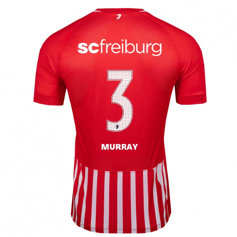 Danxen Kinder Drew Murray #3 Rot Weiß Schwarz Heimtrikot Trikot 2026/27 T-Shirt Schweiz