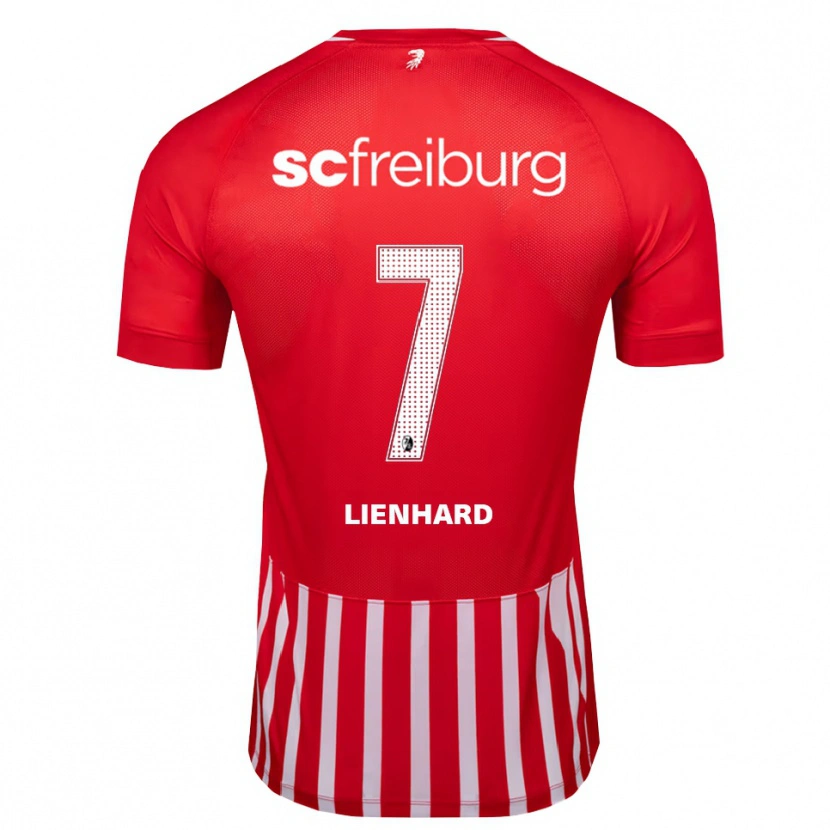 Danxen Kinder Patrick Lienhard #7 Rot Weiß Schwarz Heimtrikot Trikot 2026/27 T-Shirt Schweiz