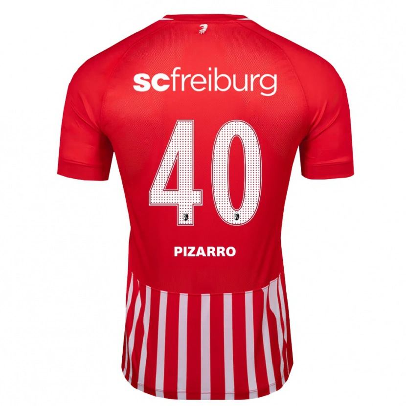 Danxen Kinder Théodore Pizarro #40 Rot Weiß Schwarz Heimtrikot Trikot 2026/27 T-Shirt Schweiz