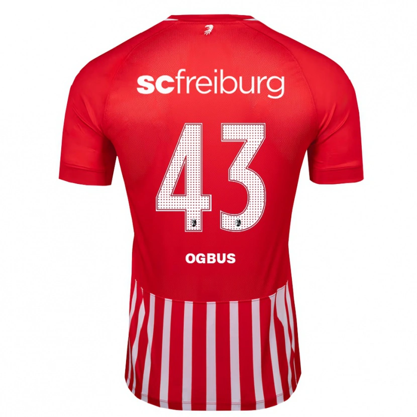 Danxen Kinder Bruno Ogbus #43 Rot Weiß Schwarz Heimtrikot Trikot 2026/27 T-Shirt Schweiz