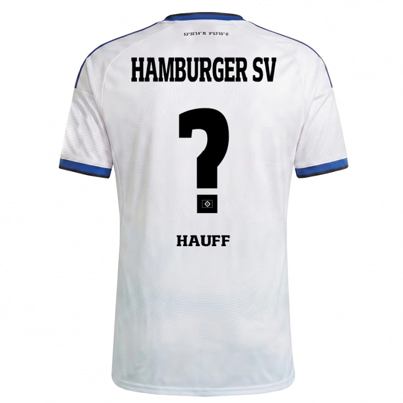Danxen Kinder Daniel Hauff #0 Weiß Schwarz Blau Heimtrikot Trikot 2026/27 T-Shirt Schweiz