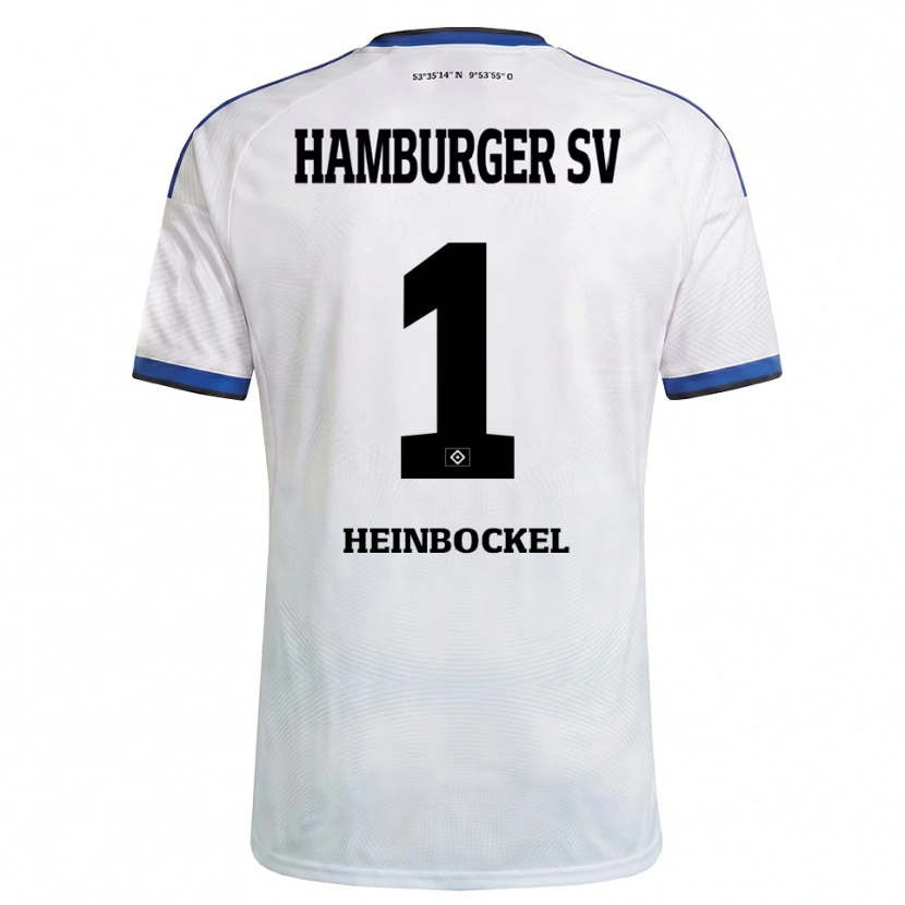 Danxen Kinder Simon Heinbockel #1 Weiß Schwarz Blau Heimtrikot Trikot 2026/27 T-Shirt Schweiz
